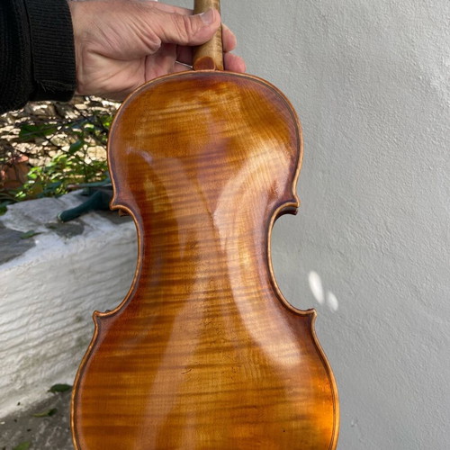Handmade old violin 4/4 with case and bow new