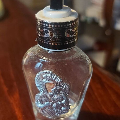 Holy water bottle new from monastery