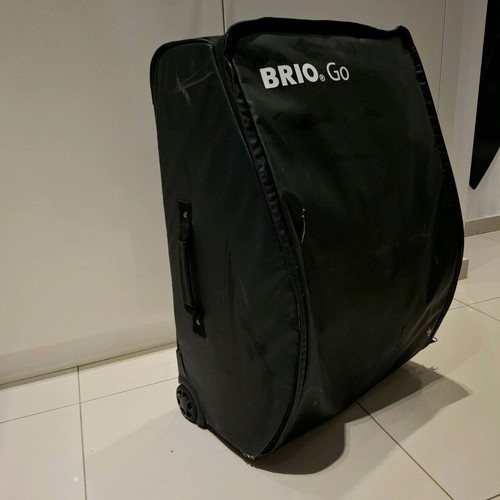 Brio Go travel bag used for stroller and travel black