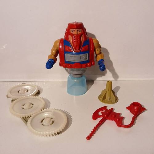 Motu Masters of the Universe Rotar action figure used 100% complete