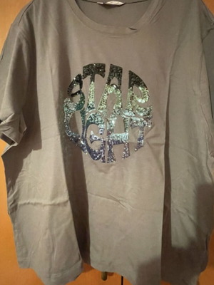 Marks & Spencer plus size blouse with green and purple sequins, like new