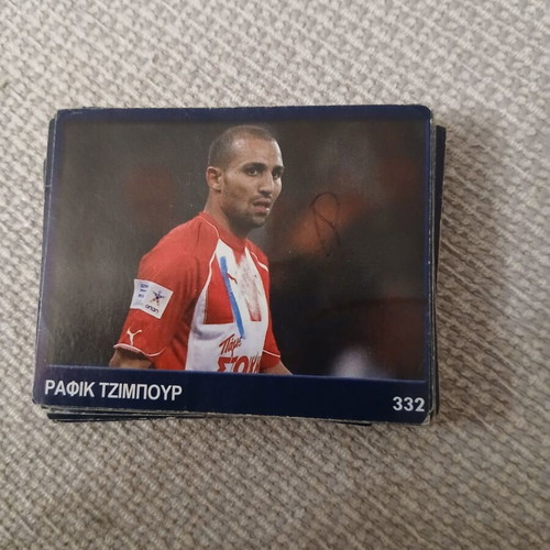 Football stickers new, about 30 single cards