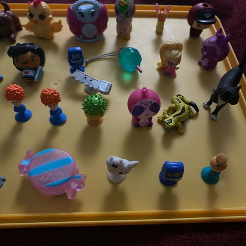 Small toys used for ages over 3