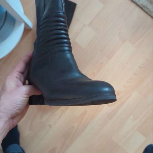 Peter Kozina leather boots size 37 like new, dark brown