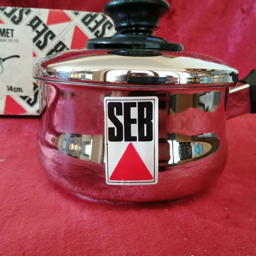 Seb Gourmet 14 cm Stainless Steel Saucepan new from 1990