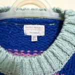 Pull & Bear Small sweater like new, white multicolor