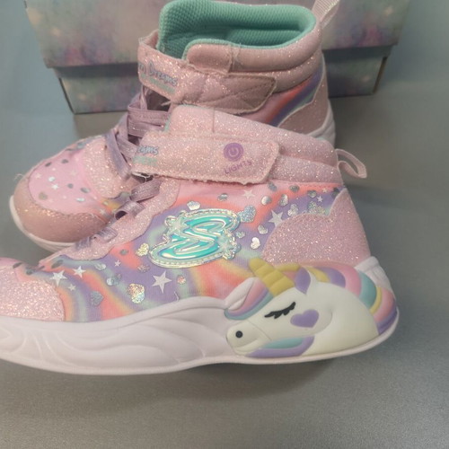 Skechers Unicorn Dreams Magical Dreamer boots, size 32
