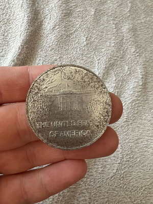 Old coin 1869 used