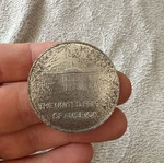 Old coin 1869 used