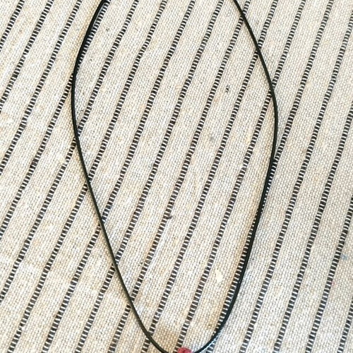 Sea stone handmade necklace with macrame new