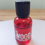 Dsquared2 Red Wood Eau de Toilette 50ml, authentic, 70% full