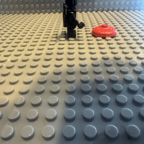 Lego Minifigure Ninjago Stone Army Scout like new, yellow face, black quiver