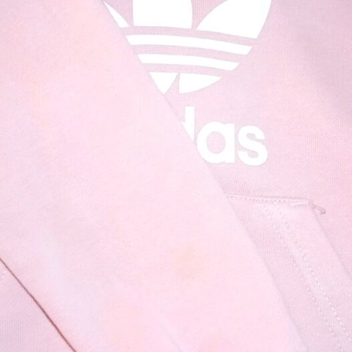 Adidas pink hoodie for 3/4 years like new