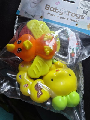 Baby toy rattle and teether new
