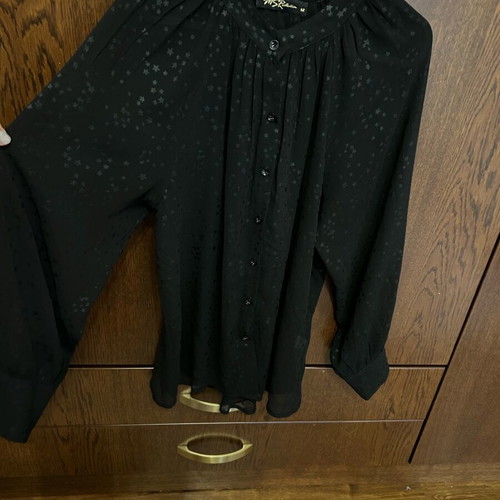 Black shirt with stars MSR like new