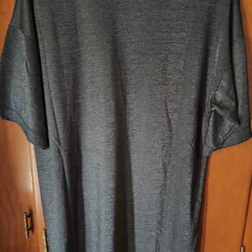Oversized shirt dress Pink Woman like new, gray shiny