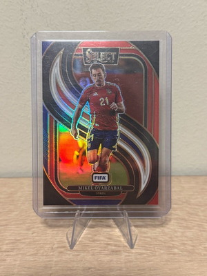 Mikel Oyarzabal Spain Red Blue Mezzanine Panini Select 2024-2025 New