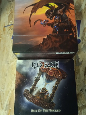 Iced Earth Box Sets - Slave to the Dark + Box of the Wicked