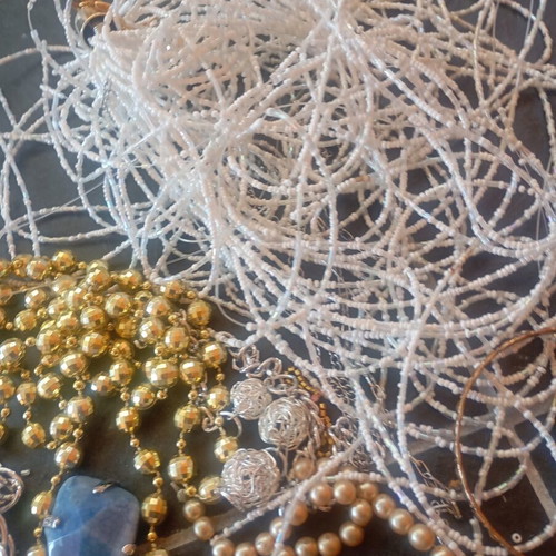 Jewelry beads used for repair or new creations