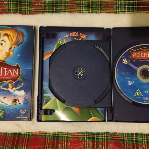 Peter Pan Disney 2-disc DVD Platinum Edition, dubbed