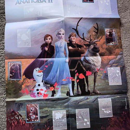 Panini Disney Frozen 2 Sticker Album new with stickers