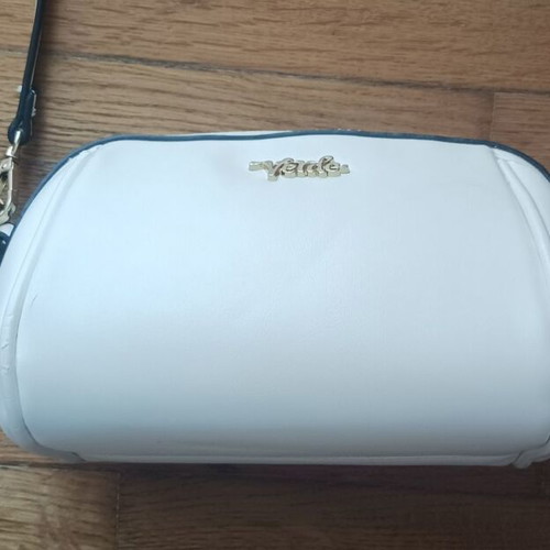Verde small white crossbody bag used
