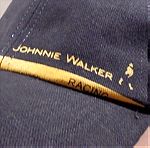  Johnnie Walker scotch whisky διαφημιστικό υφασμάτινο καπέλο Johnnie Walker Racing