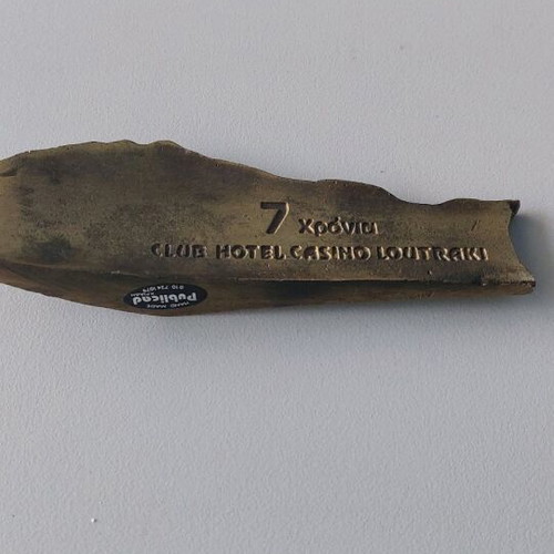 Collectible Parthenon solid bronze Limited Vip Edition Cazino Loutraki 2002 new