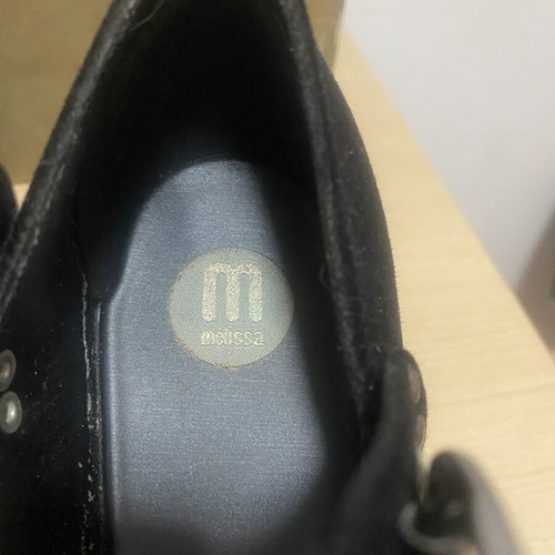 Melissa shoes women's pumps size 38 black new with strap