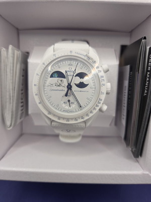Swatch x Omega Mission to Earthphase Moonshine Gold νέο ρολόι unisex