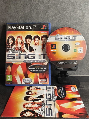 Disney Sing It Pop Hits PlayStation 2 game used