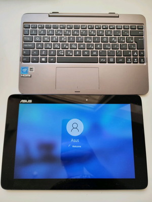 Μικρό laptop ASUS Transformer Book T100HA με θήκη