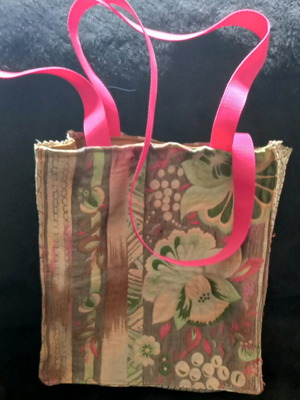 Handmade women's shoulder bag new beige multicolor
