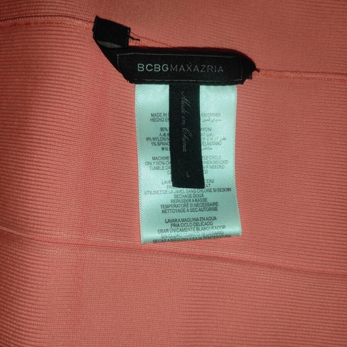 BCBGMAXAZRIA Bandage Mini Skirt like new, orange, size L