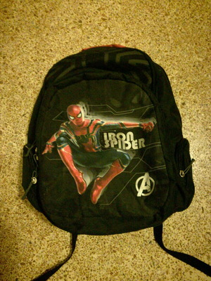 Spider Man Avengers backpack like new