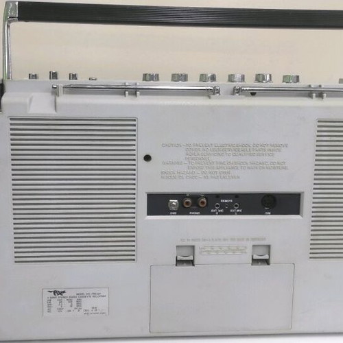 Fox-Citizen JTR 1245 AM/FM radio cassette player refurbished