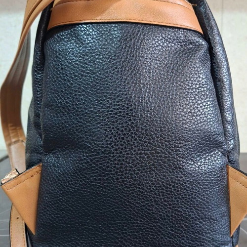 Verde women's backpack black with studs like new