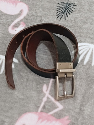Ζώνη Marks & Spencer από γνήσιο δέρμα σαν καινούργια, καφέ, 105cm