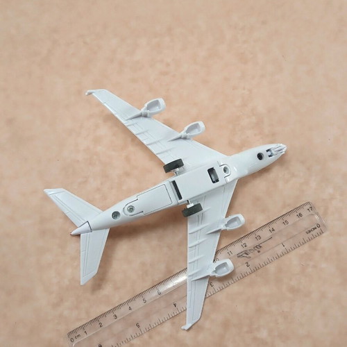 Air Bus plastic miniature airplane used