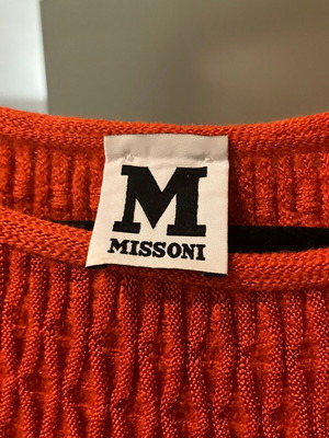 Missoni dress used, authentic, red, size M