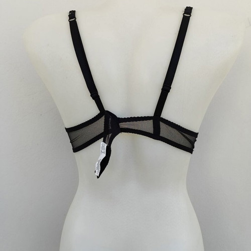 Vintage Dim women's bra size 75B black lace new
