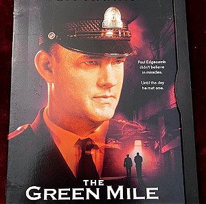 THE GREEN MILE (ΤΟ ΠΡΑΣΙΝΟ ΜΙΛΙ), ΑΥΘΕΝΤΙΚΟ DVD ΜΕ ΤΑΙΝΙΑ ΓΝΗΣΙΟΤΗΤΑΣ, 1999, ΣΤΗΝ ΠΛΑΣΤΙΚΗ ΘΗΚΗ ΤΟΥ, ΣΕ ΑΡΙΣΤΗ ΚΑΤΑΣΤΑΣΗ.