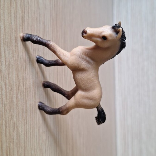 Schleich collectible horse figure with black details