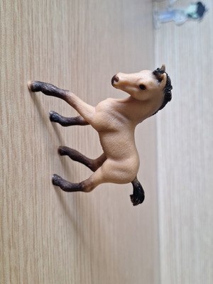 Schleich collectible horse figure with black details
