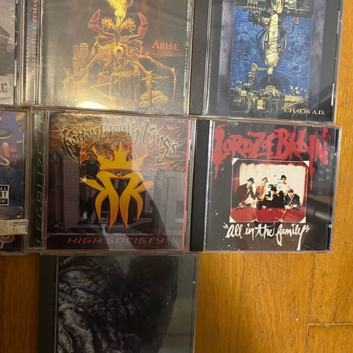 Nu Metal Rap Rock CDs used, collection of 16 items