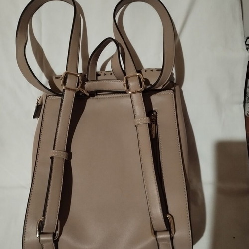 Verde backpack bag like new, beige