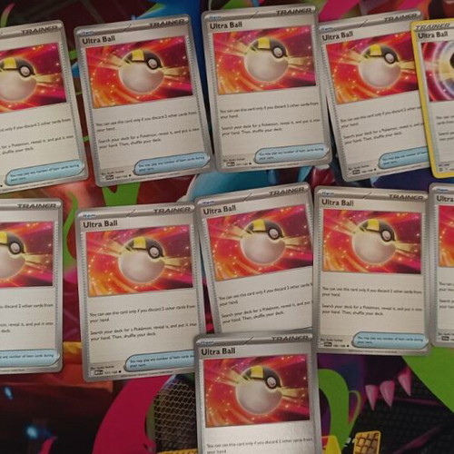 Ultra Ball Pokemon cards, pack of 15