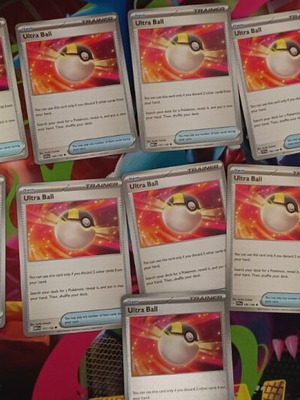 Ultra Ball Pokemon cards, pack of 15