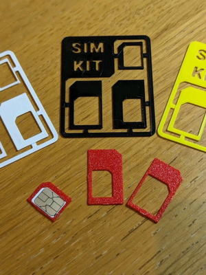 Sim Kit adapter new, black