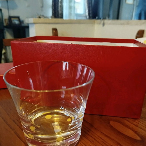 Baccarat Lola whisky glasses set of 2 new